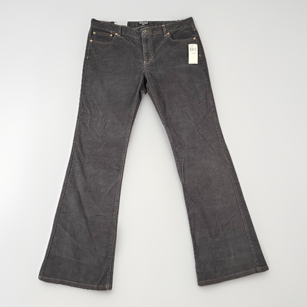 Ralph Lauren Polo Jeans Co Women’s 14x32 Black Corduroy Stretch Cotton Blend